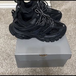 Balenciaga Black Track Runner/Size 9/Good Condition